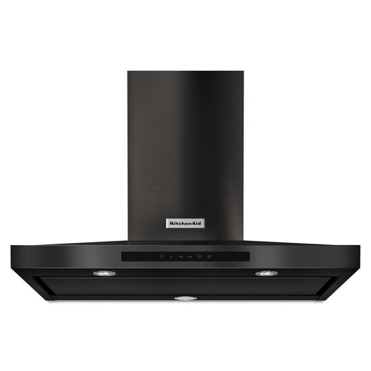 KITCHENAID KVWB606HBS Kitchenaid 36"" Wall-mount, 3-speed Canopy Hood - Black Stainless