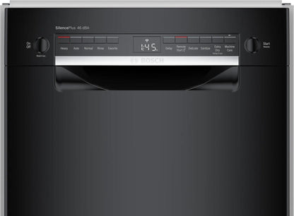 BOSCH SPE53C56UC Bosch 300 Series Dishwasher 17 3/4"" Black Spe53c56uc