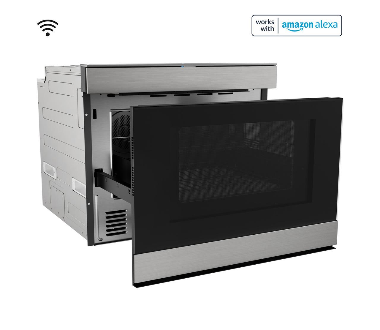 SHARP SMD2499FS Sharp 24"" Built-in Smart Convection Microwave Drawer Oven