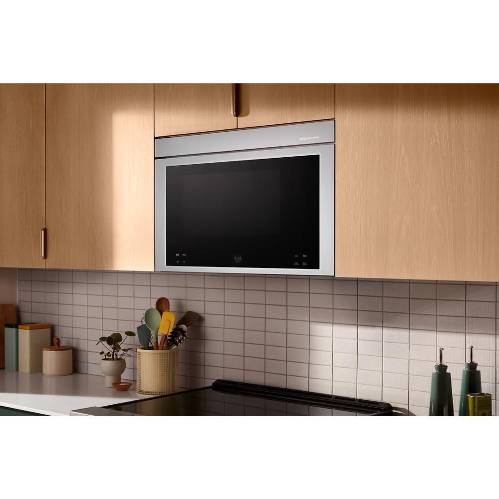 KITCHENAID KMMF530PPS Kitchenaid Multifunction Over-the-range Microwave Oven With FLUS...
