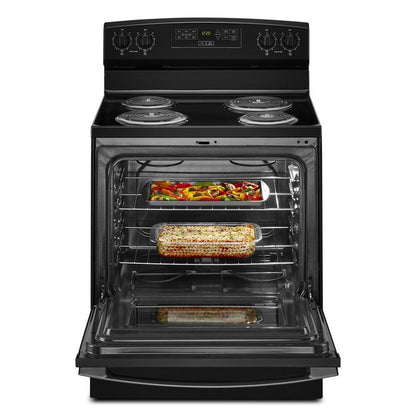 AMANA ACR4303MFB 30-inch Amana Electric Range With Bake Assist Temps - Black