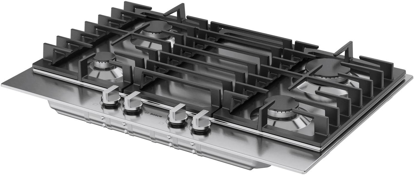 BOSCH NGM3051UC Bosch 300 Series Gas Cooktop Stainless Steel