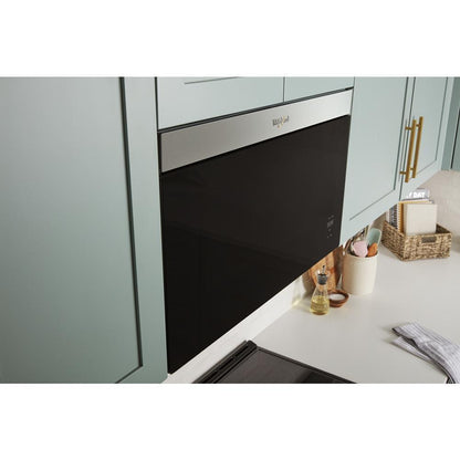 WHIRLPOOL WMMF5930PB 1.1 Cu. Ft. Flush Mount Microwave With Turntable-free Design