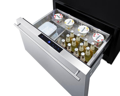 SUMMIT SDR301OS Summit 30"" Wide Built-in Outdoor Drawer Refrigerator