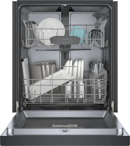 BOSCH SHE41CM6N Bosch 300 Series Dishwasher 24"" Black She41cm6n