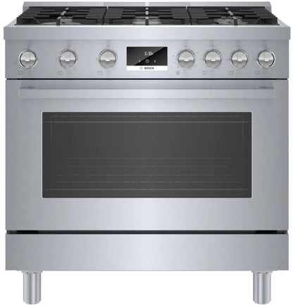 BOSCH HGS8655UC 800 Series Gas Freestanding Range 36'' Stainless Steel Hgs8655uc
