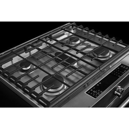KITCHENAID KSDB900ESS Stainless Steel Kitchenaid 30-inch 5-burner Dual Fuel CONVECTION...