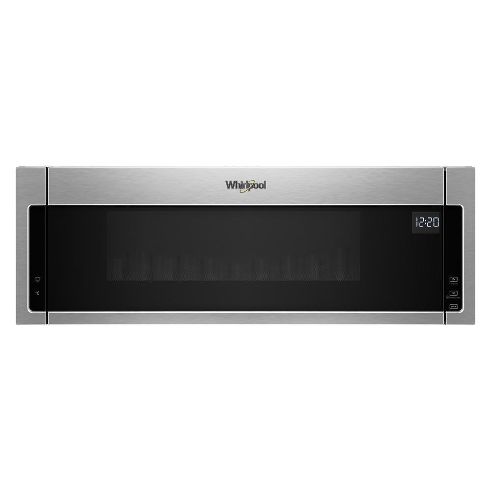 WHIRLPOOL WML55011HS Whirlpool 1.1 Cu. Ft. Low Profile Microwave Hood - BLACK-ON-STAI...