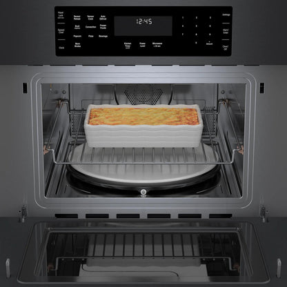 BOSCH HMC80242UC Bosch 800 Series 30"" Speed Oven, Hmc80242uc, Black Stainless Steel