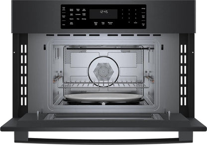 BOSCH HMC80242UC Bosch 800 Series 30"" Speed Oven, Hmc80242uc, Black Stainless Steel