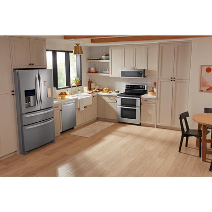 WHIRLPOOL WML55011HS Whirlpool 1.1 Cu. Ft. Low Profile Microwave Hood - BLACK-ON-STAI...
