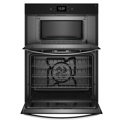 WHIRLPOOL WOEC7030PZ Whirlpool 5.0 Cu. Ft. Wall Oven Microwave Combo With Air Fry