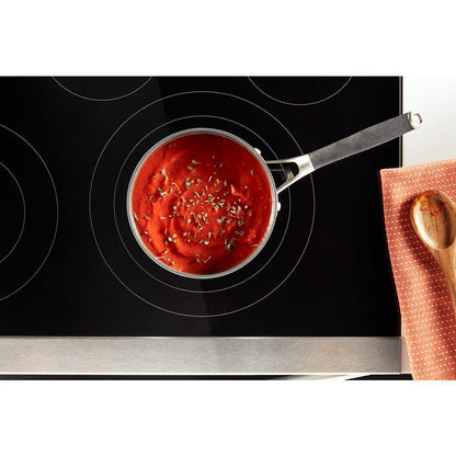 WHIRLPOOL WFES5030RW 30-inch Electric Range With Air Fry and Air Baking, Self Cleaning, ...