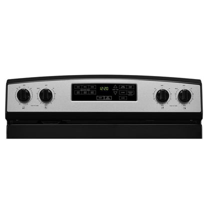 AMANA AER6603SMS 30-inch Amana Electric Range With Extra-large Oven Window