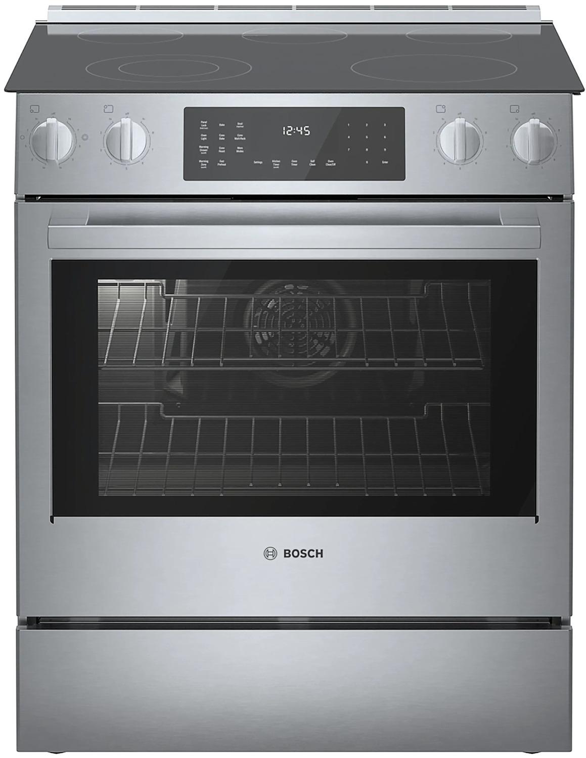 BOSCH HEI8056U Bosch Electric Slide-in Range 30'' Stainless Steel