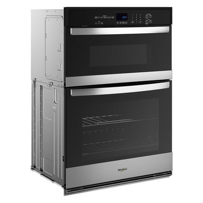 WHIRLPOOL WOEC3030LS Whirlpool 6.4 Total Cu. Ft. Combo Self-cleaning Wall Oven