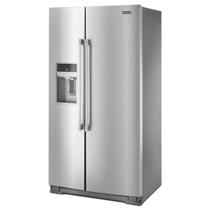 MAYTAG MSC21C6MFZ Maytag 36- Inch Wide Counter Depth Side-by-side Refrigerator- 21...