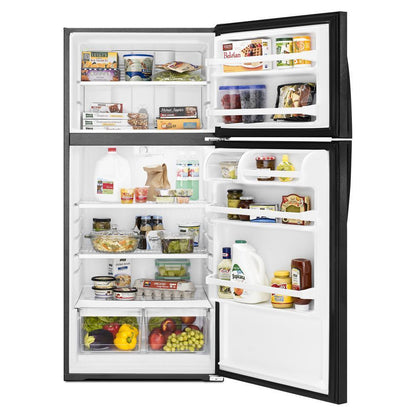 WHIRLPOOL WRT104TFDB Whirlpool 28"" Wide Top-freezer Refrigerator With Optional Icemaker
