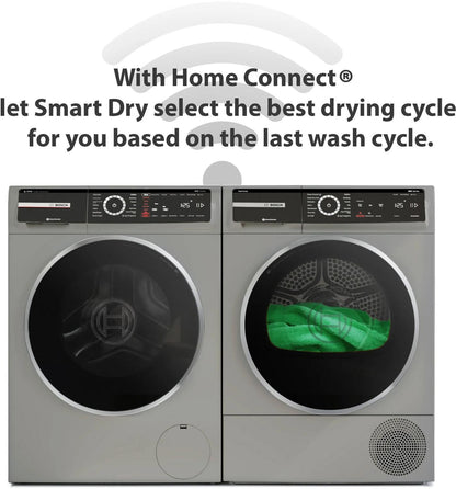 BOSCH WGB246AXUC Bosch 800 Series Compact Washer , Silver Inox Wgb246axuc