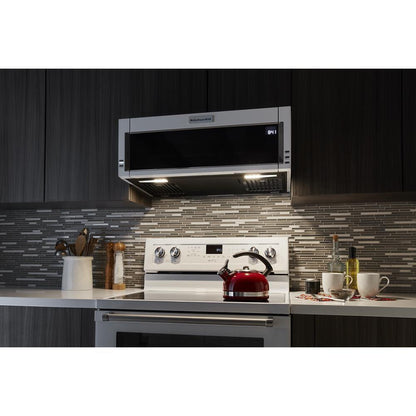 KITCHENAID KMLS311HWH KitchenAid 1000-watt Low Profile Microwave Hood Combination - White
