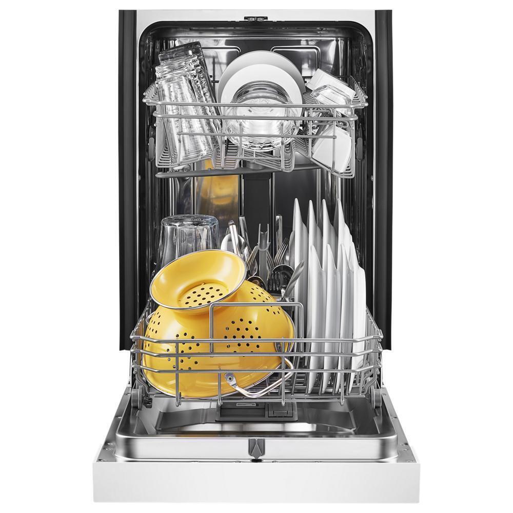 WHIRLPOOL WDPS5118PW Whirlpool Small-space Compact Dishwasher With Stainless Steel Tub