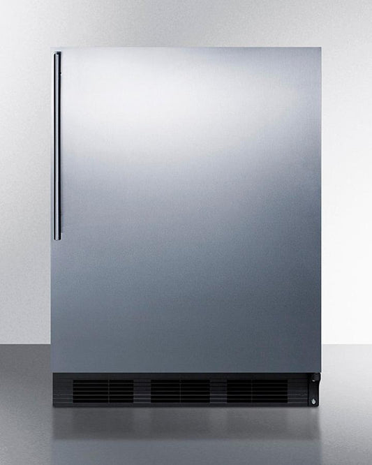 SUMMIT FF6BKBI7SSHV Commercially Listed Built-in Undercounter All-refrigerator for GENE...