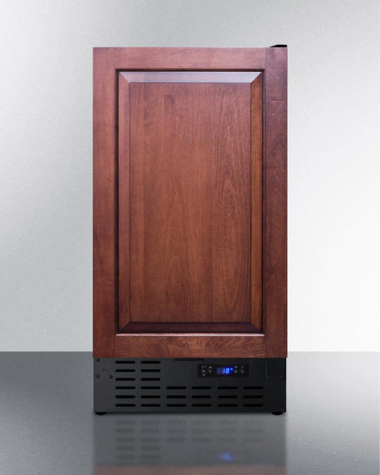 SUMMIT SCFF1842IF Ada Compliant 18"" Wide Frost-free Freezer In Black for Built-in or ...