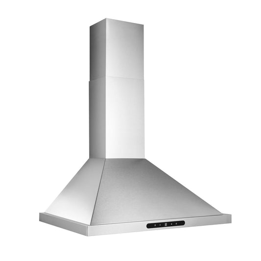 BROAN EWP1306SS Broan 30"" Stainless 640 Max Blower Cfm Pyramidal Chimney Range Hood