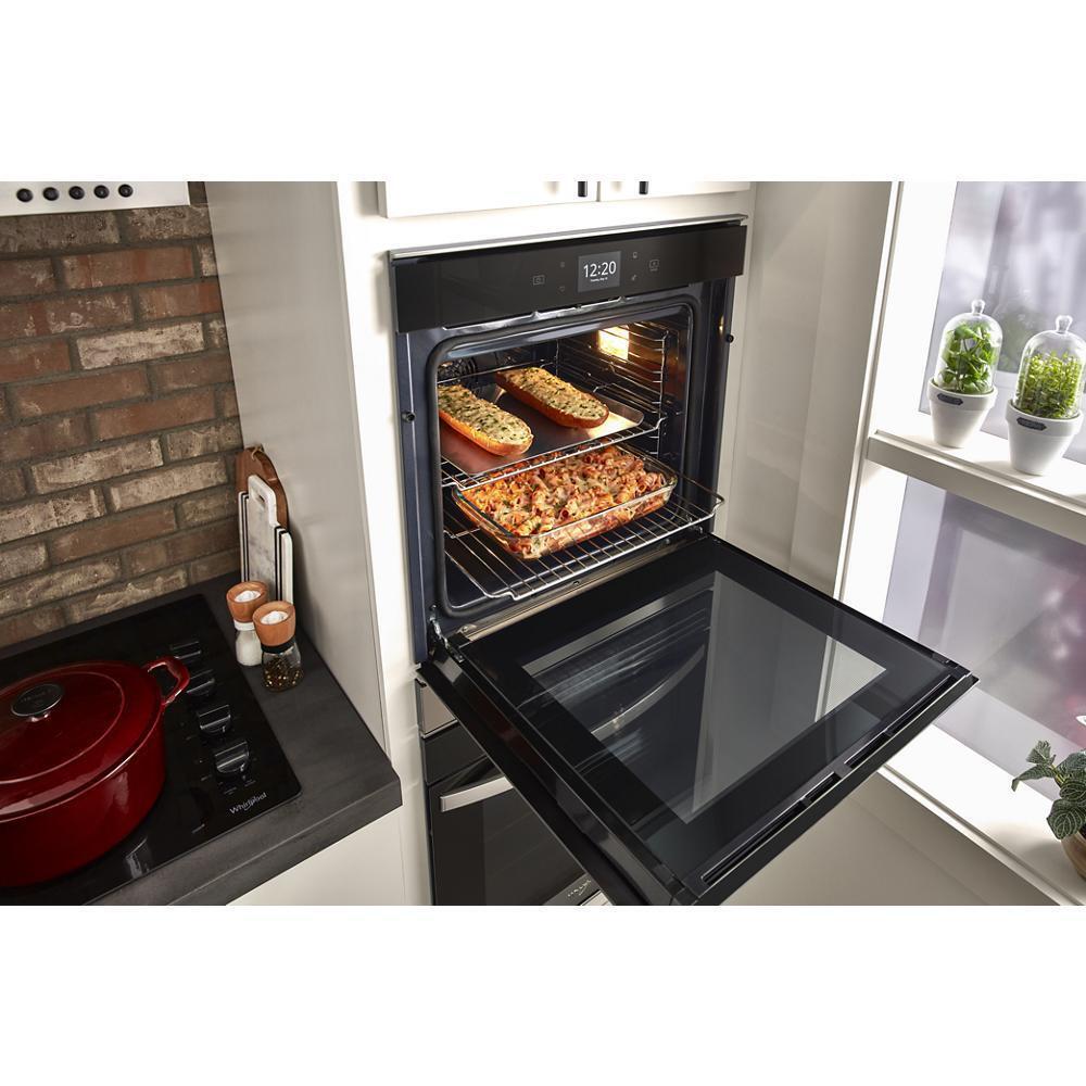 WHIRLPOOL WOD52ES4MB Whirlpool 5.8 Cu. Ft. 24 Inch Double Wall Oven With Convection