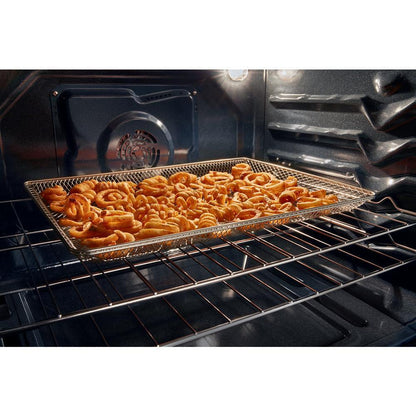 WHIRLPOOL WFGS5030RB 30-inch Gas Range With Air Fry and Air Baking, Self Cleaning, RAPID...