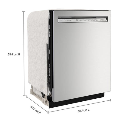 KITCHENAID KDFE304RPS Third Level Jet Rack Dishwasher In Printshield Finish, 41 Dba