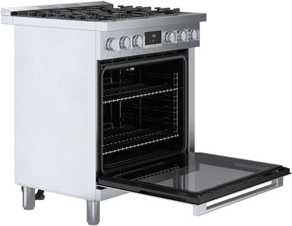BOSCH HGS8055UC 800 Series Gas Freestanding Range 30'' Stainless Steel Hgs8055uc