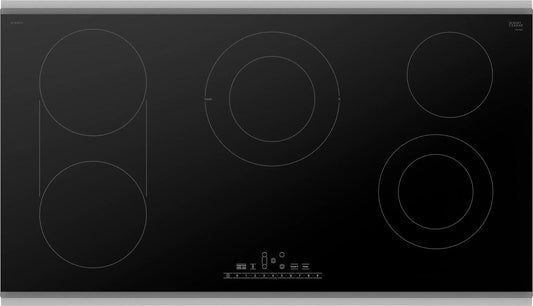 BOSCH NET8669SUC 800 Series Electric Cooktop 36'' Black, Surface Mount With Frame NE...