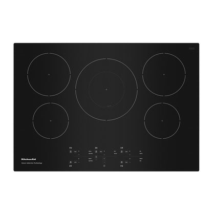 KITCHENAID KCIG550JBL KitchenAid 30-inch 5-element Sensor Induction Cooktop