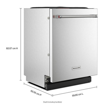 KITCHENAID KDTF924PPS 39 Dba Printshield Finish Flush-to-cabinet Dishwasher With FREE...