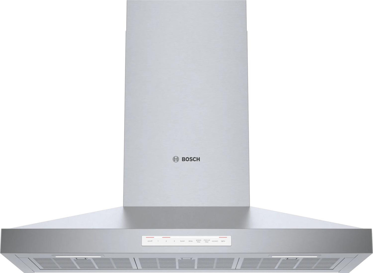 BOSCH HCP56652UC 300 Series 36"" Pyramid Canopy Chimney Hood, 600 Cfm, Hcp56652uc, ST...