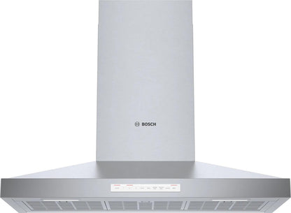 BOSCH HCP56652UC 300 Series 36"" Pyramid Canopy Chimney Hood, 600 Cfm, Hcp56652uc, ST...