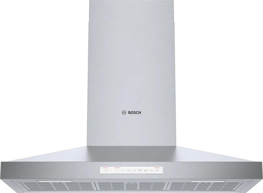 BOSCH HCP56652UC 300 Series 36"" Pyramid Canopy Chimney Hood, 600 Cfm, Hcp56652uc, ST...