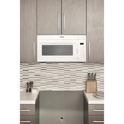 WHIRLPOOL WMH31017HW Whirlpool 1.7 Cu. Ft. Microwave Hood Combination With ELECTRONIC...