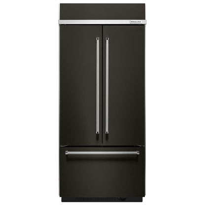 KITCHENAID KBFN506EBS Kitchenaid 20.8 Cu. Ft. 36"" Width Built In Stainless Steel FRENC...