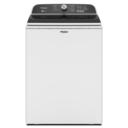 WHIRLPOOL WTW6157PW 5.2-5.3 Cu. Ft. Whirlpool Top Load Washer With Removable Agitator