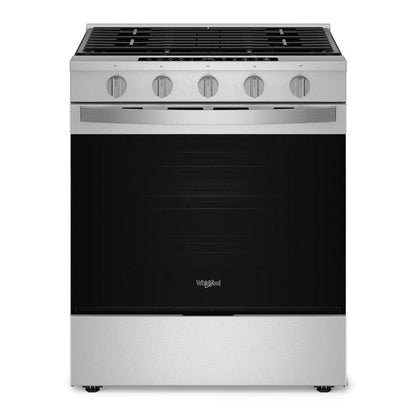 WHIRLPOOL WSGS7530RZ 30-inch Smart Slide In Gas Range With Air Cooking Technology, No PR...