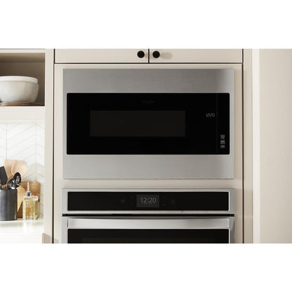 WHIRLPOOL WMT55511KS 1.1 Cu. Ft. Built-in Microwave With Standard Trim Kit - 19-1/8"" Height