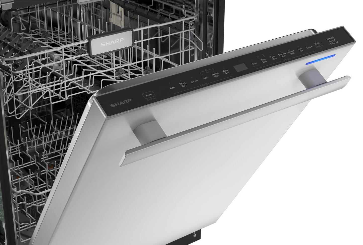 SHARP SDW6736MS Sharp 24 In. Stainless Steel 47db Dishwasher
