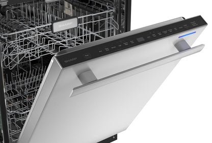 SHARP SDW6736MS Sharp 24 In. Stainless Steel 47db Dishwasher
