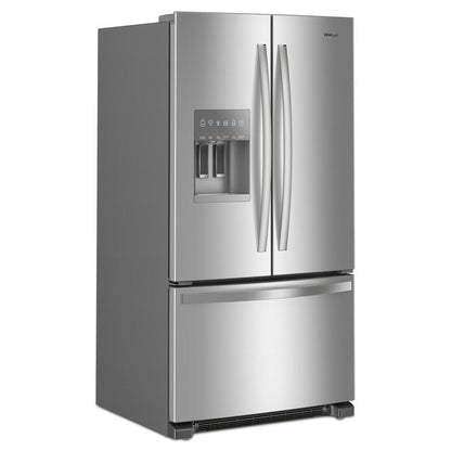 WHIRLPOOL WRFF3436RZ Whirlpool 36-inch Wide French Door Bottom Mount Refrigerator