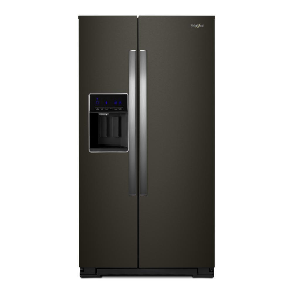 WHIRLPOOL WRS571CIHV Whirlpool 36-inch Wide Counter Depth Side-by-side Refrigerator -...