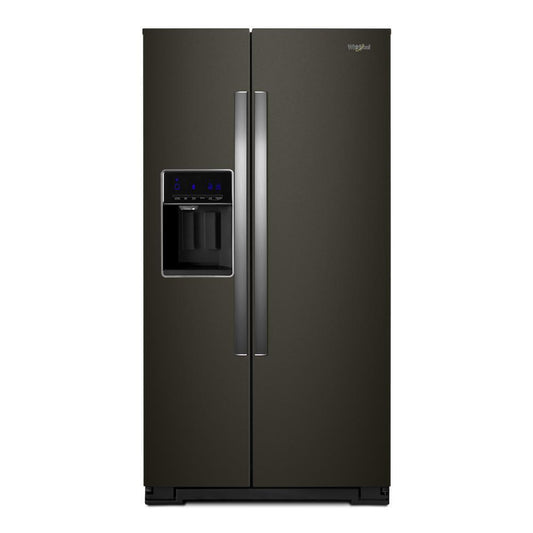 WHIRLPOOL WRS571CIHV Whirlpool 36-inch Wide Counter Depth Side-by-side Refrigerator -...