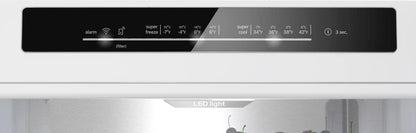 BOSCH B24CB50ESS 500 Series Freestanding Bottom Freezer Refrigerator 24"" Easy Clean ...
