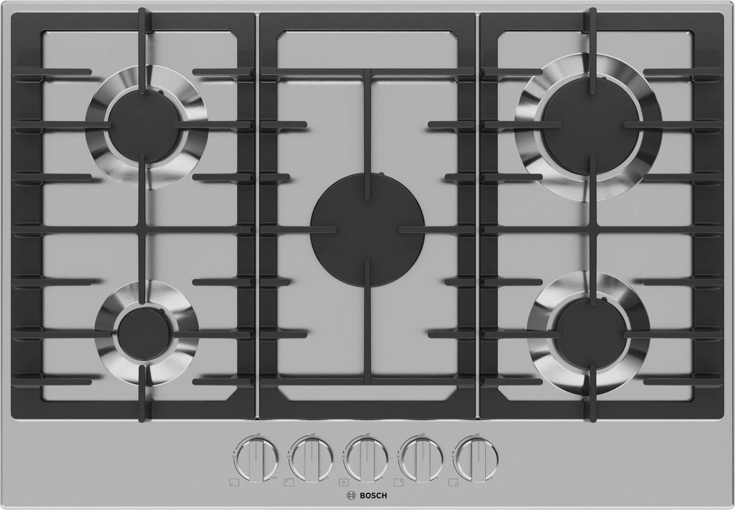 BOSCH NGM3050UC Bosch 300 Series Gas Cooktop Stainless Steel